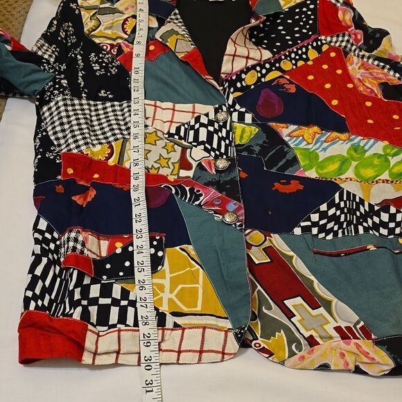 - Other Destinations vintage patchwork blazer s - Picture 7 of 9